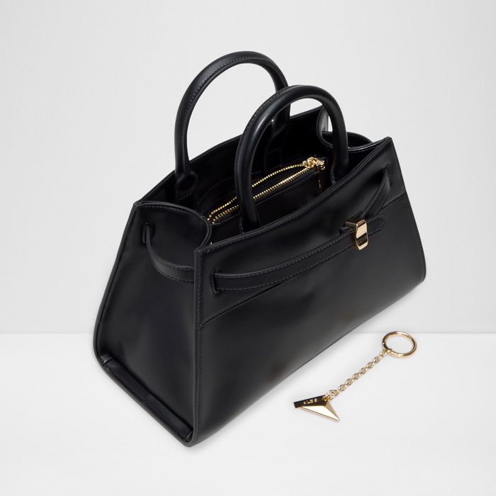 Bolso de mano en negro - VASILIA