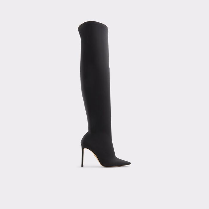 Botas em preto, salto fino - VENETIA