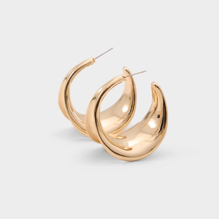 Pendientes largos en oro - VIITA