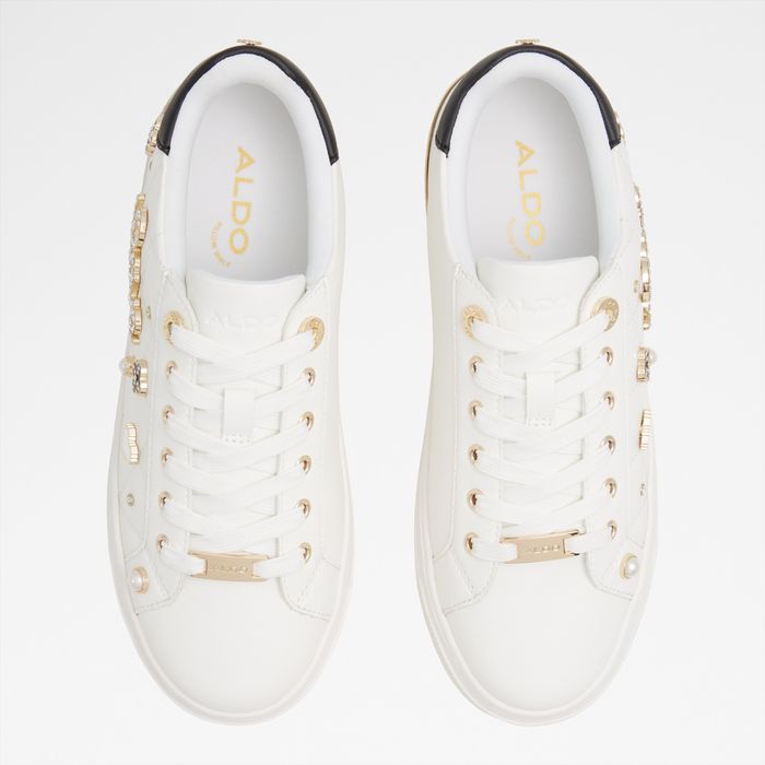 Zapatillas planas en blanco - VISUETTI