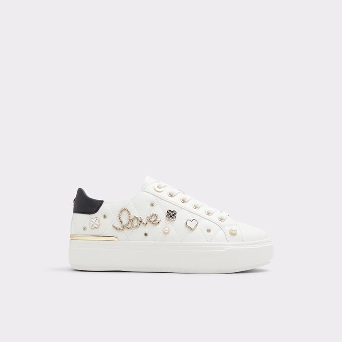 Zapatillas planas en blanco - VISUETTI