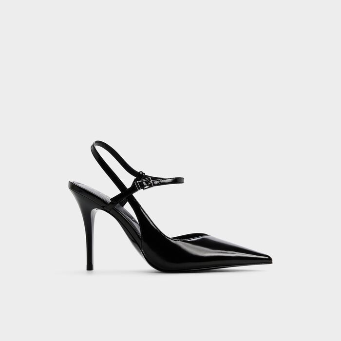 Sapatos em preto, salto fino - VIVENNE