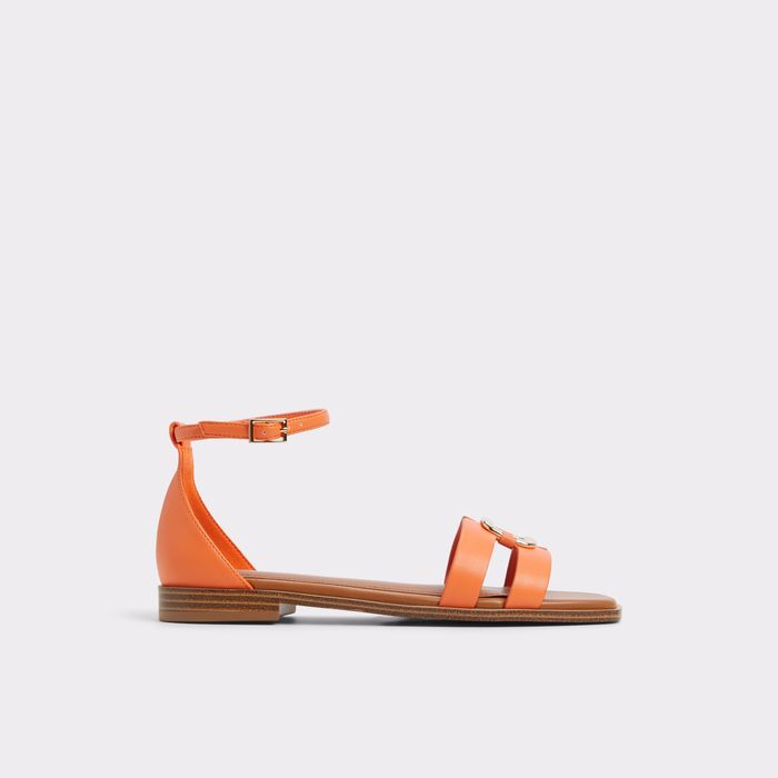 Sandalias planas en naranja - VOK