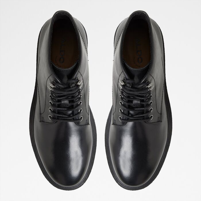 Botas em pele preto - WALTONN