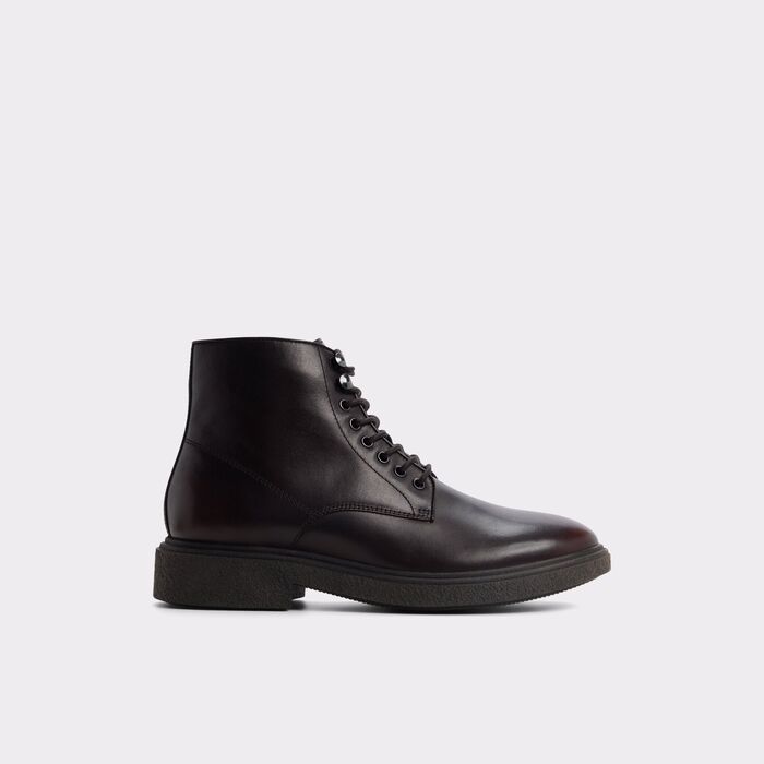 Botas de cordones en piel marrón - WALTONN