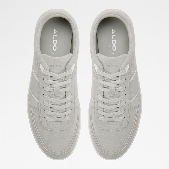 Zapatillas en piel gris - WHIRL