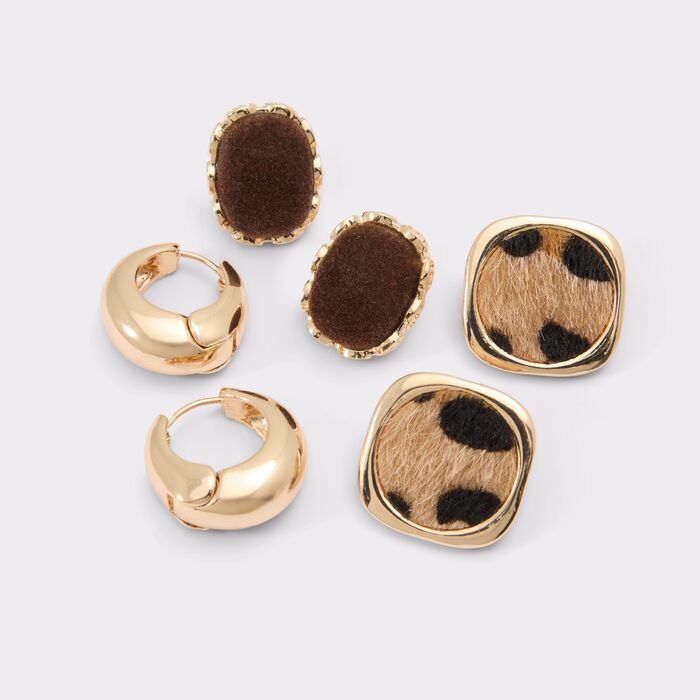 Pendientes cortos multicolor - WILDCHIC