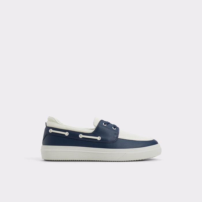 Sapatos de vela em azul marinho - WILDWAVE