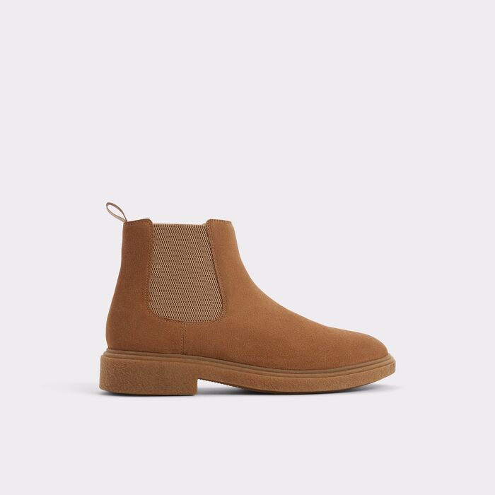 Botas em pele bege - ZEDDYY