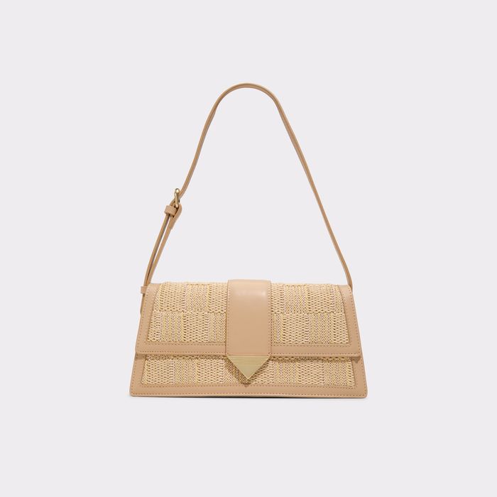 Bolso de hombro en beige - ZENITHBAG