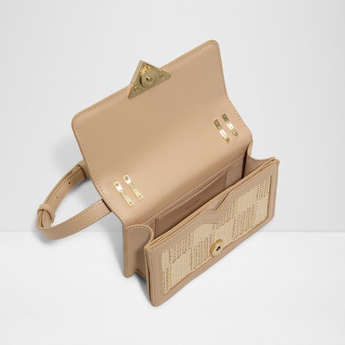 Bandolera en beige - ZENITHPURSEMINI