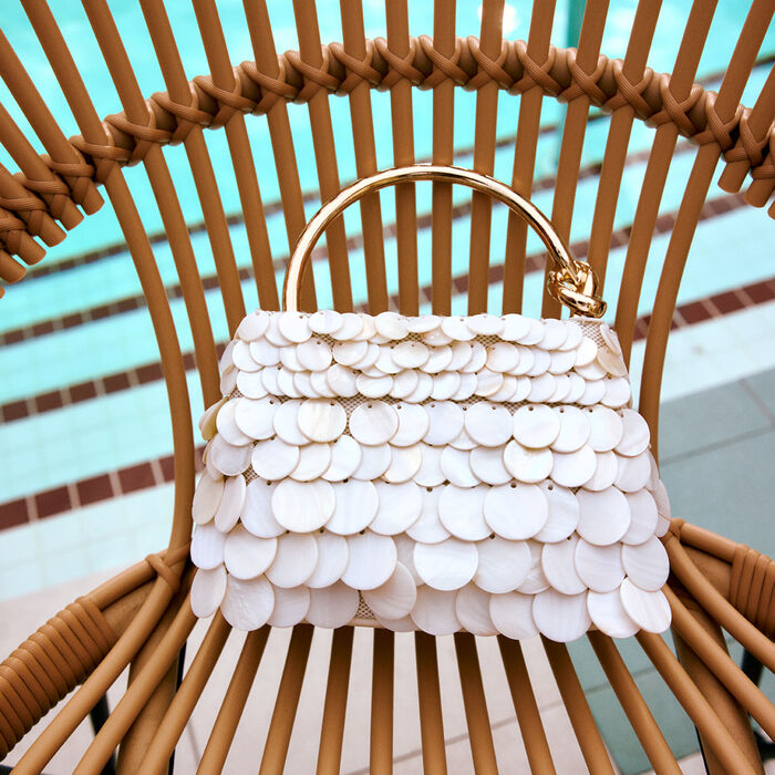 Bolso de mano en blanco - ADYA