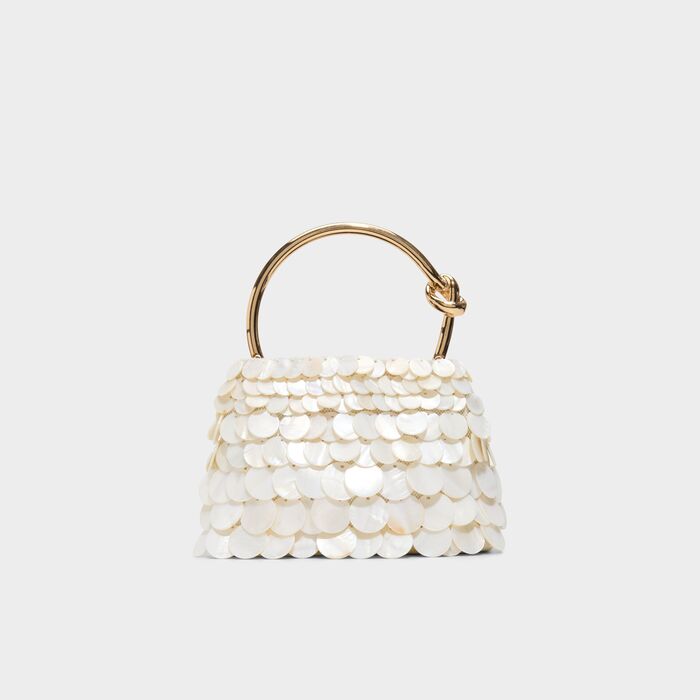 Bolso de mano en blanco - ADYA
