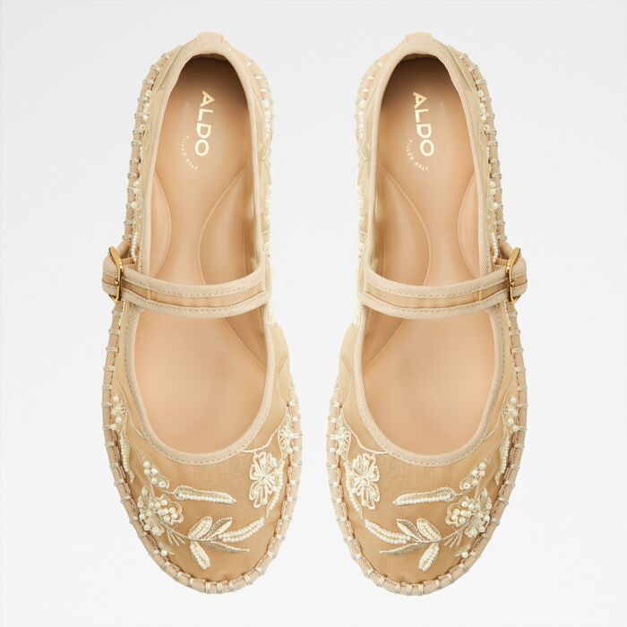 Bailarinas planas en beige - ALISSE