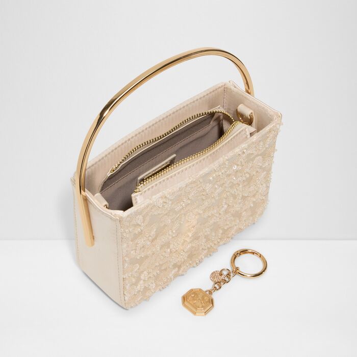 Bolso de mano en blanco - AMORETTA