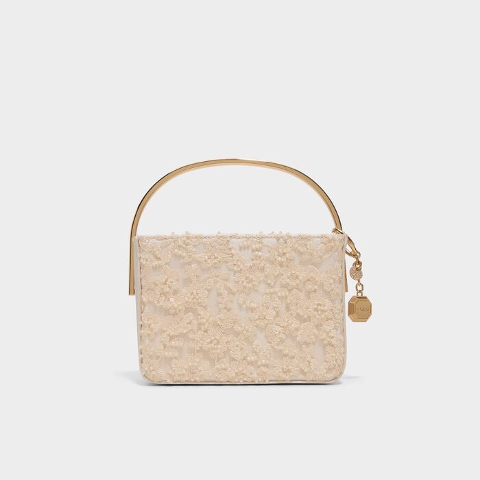 Bolso de mano en blanco - AMORETTA