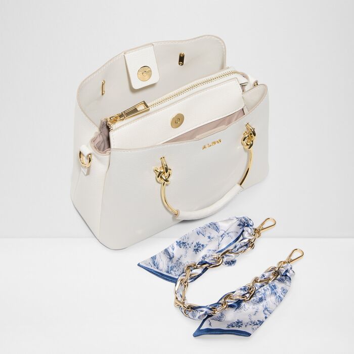 Bolso de mano en blanco - CALANTHE
