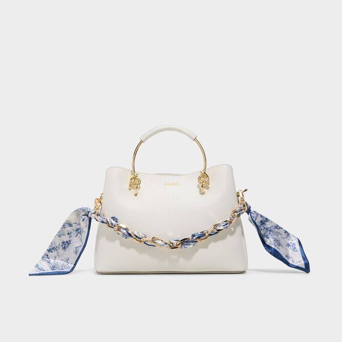 Bolso de mano en blanco - CALANTHE