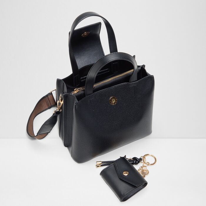Bolso de mano en negro - CALIORA