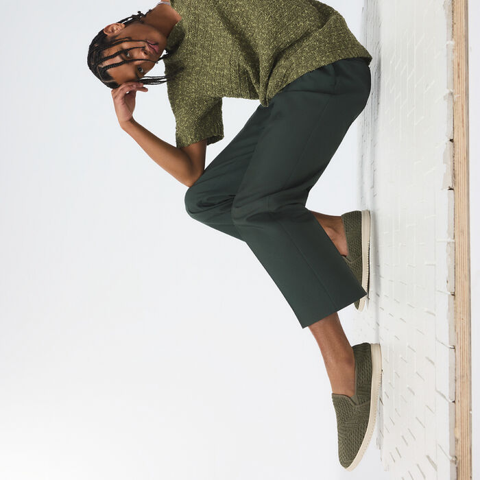 Alpargatas en verde - COASTBREEZE