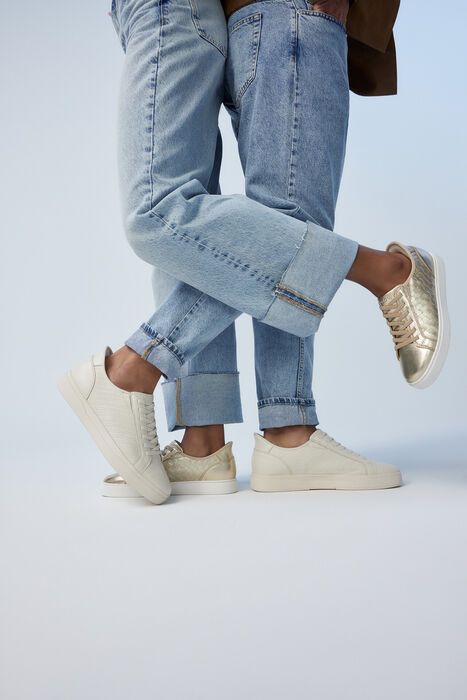 Sapatilhas rasas em branco - EASYIN