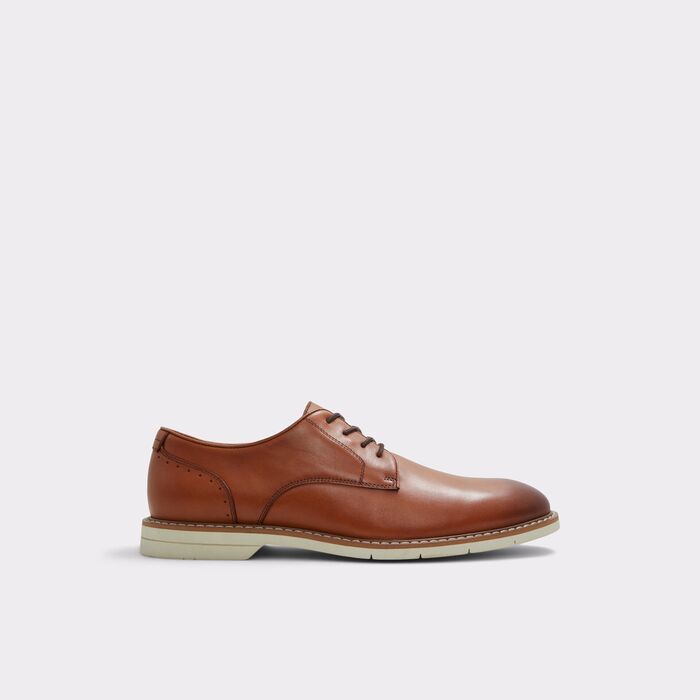 Sapatos casuais em pele cognac - FARO