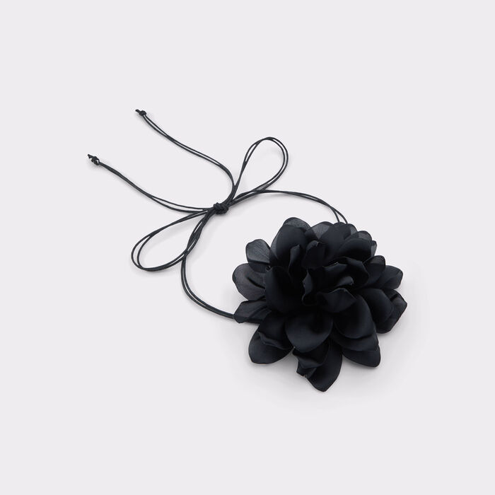 Colar em preto - FLORALGAL