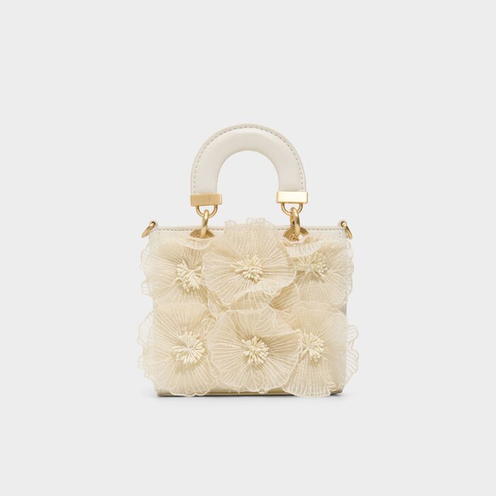 Bolso de mano en blanco - FLORIANA