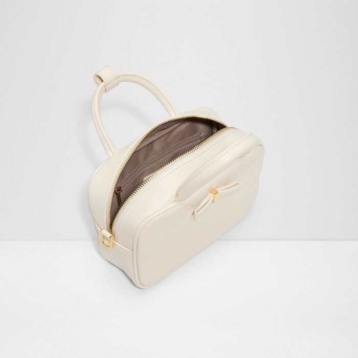 Bolso de mano en blanco - HALIEY