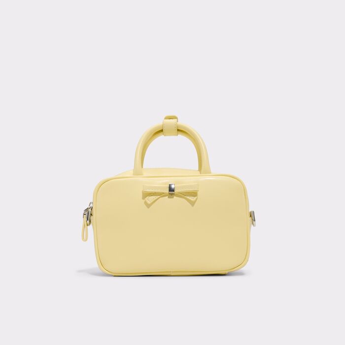 Bolso de mano en amarillo - HALIEY