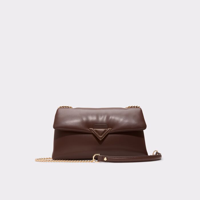 Bandolera en marrón - LARGESOFTPUFF