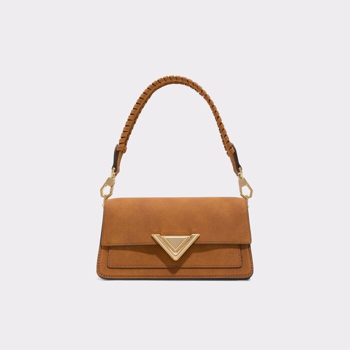 Bolso de hombro en coñac - LUXEHANDLE