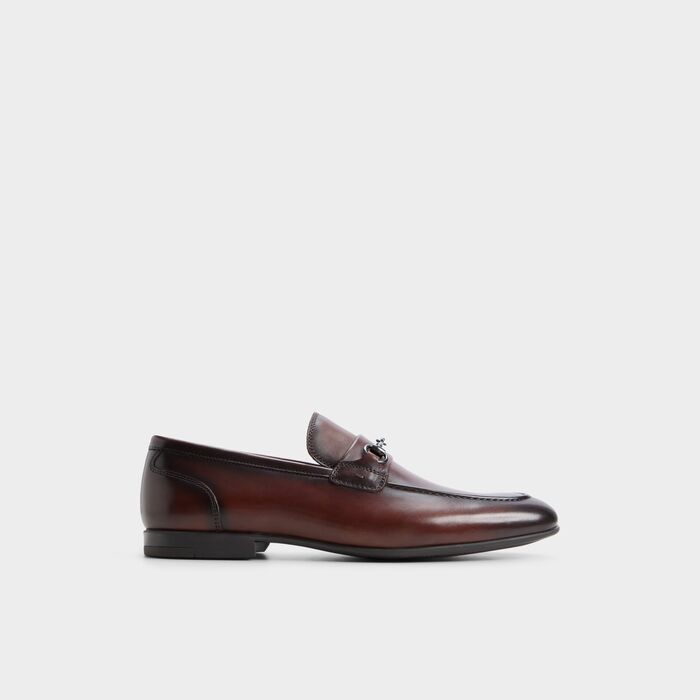 Mocassins em pele castanho - MARVIN