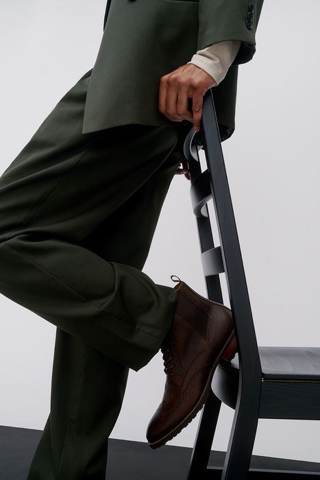 Botas ALDO para hombre, en piel, en marrón y con puntera redonda SALINGER 220001043