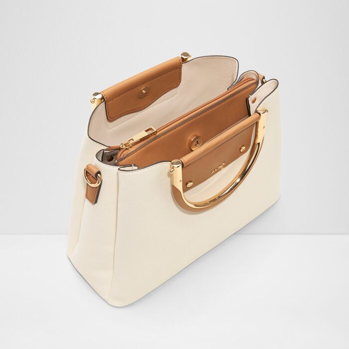 Bolso de mano en beige - SLOANA