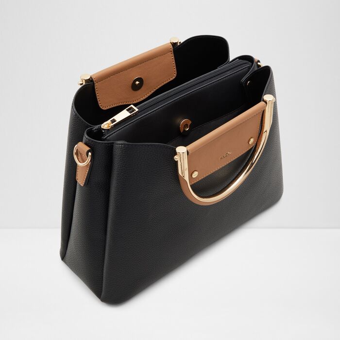 Bolso de mano en negro - SLOANA