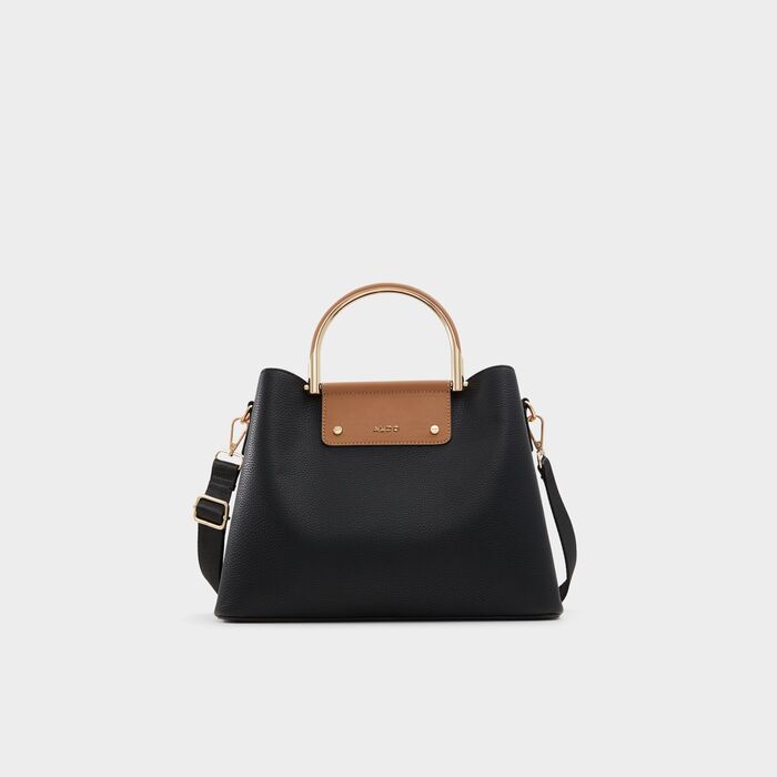 Bolso de mano en negro - SLOANA