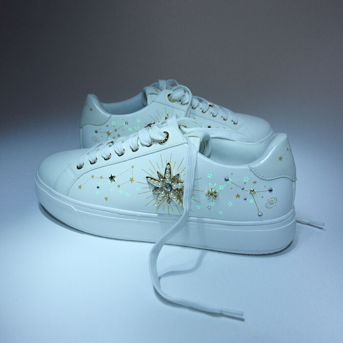 Zapatillas planas en blanco - STARBRIGHT