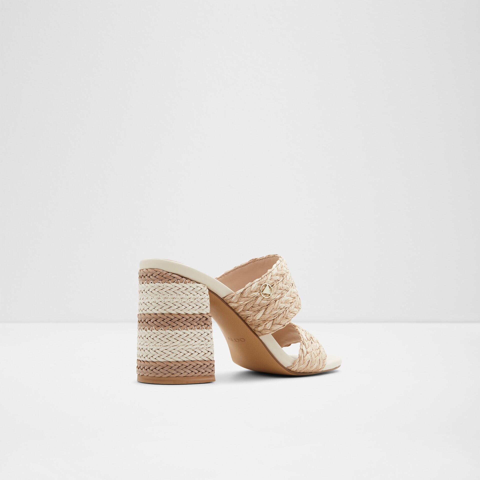 Mules para mujer beige WAVAN | Shoes España