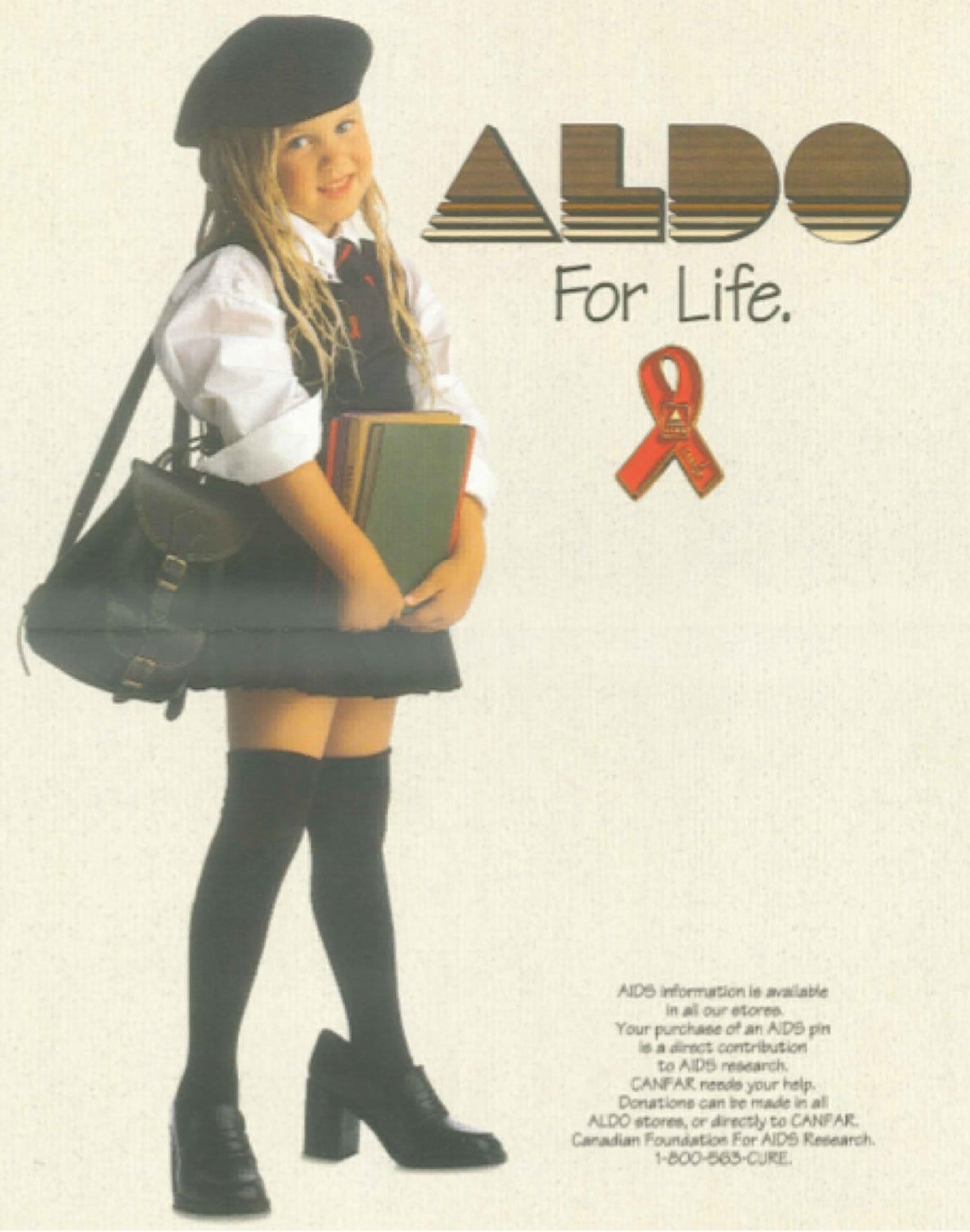 Poster antigo de ALDO For Life