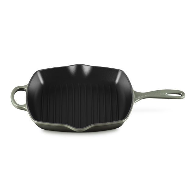 LE CREUSET - Frigideira Skillet Signature Grill Quadrada 26cm Thyme 20183261730422