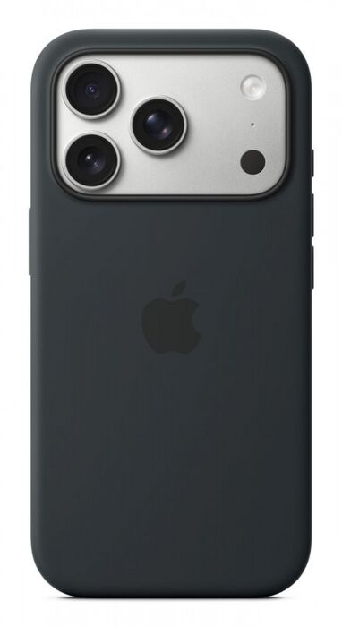 iPhone 17 Pro Silicone Case - Black