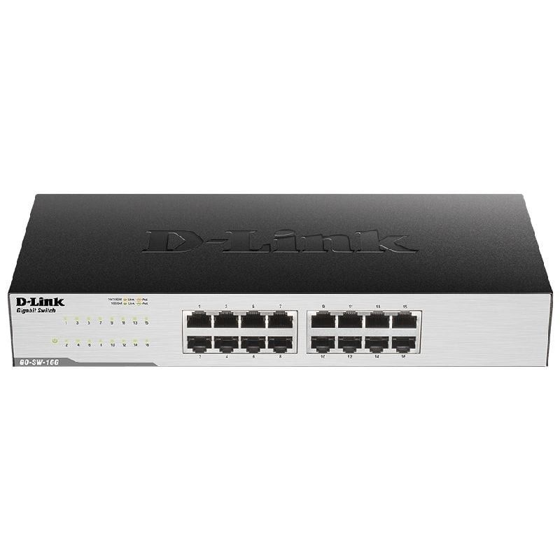 16 Port Gigabit Ethernet Easy Desktopswitch - Metal Housing