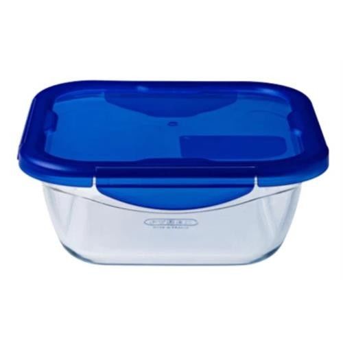 Caixa Pyrex Vidro.16x16.0,8l-285pg00