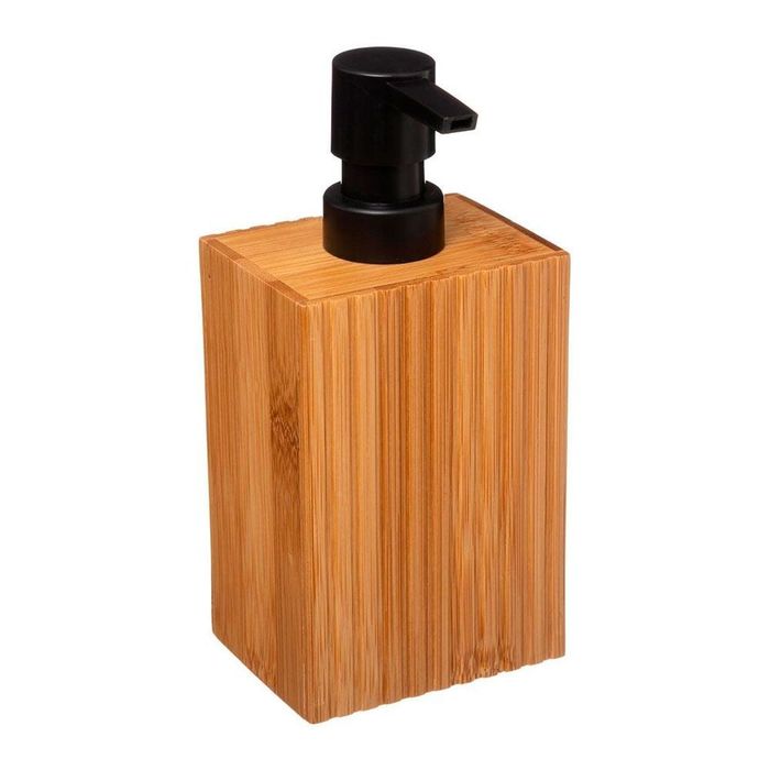 Dispensador sabão casa de banho bambu coleão 