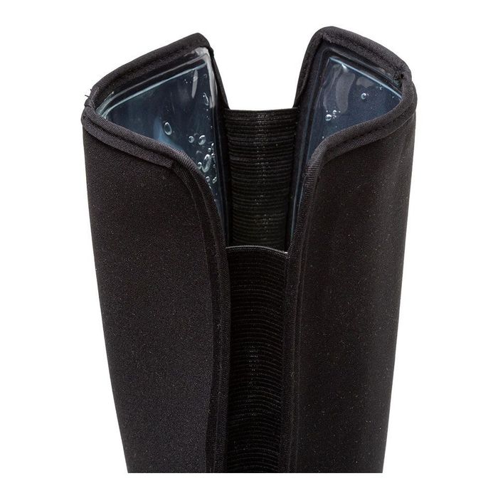 Frapê de neopreno para garrafa cor preto