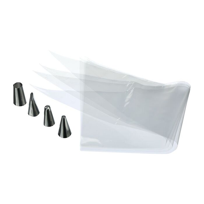 Saco de confector descartável 20 uds + 4 bicois