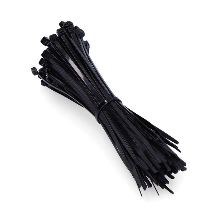 Abraçadeiras de nylon ubn 4.8x250mm preto 100un. fischer