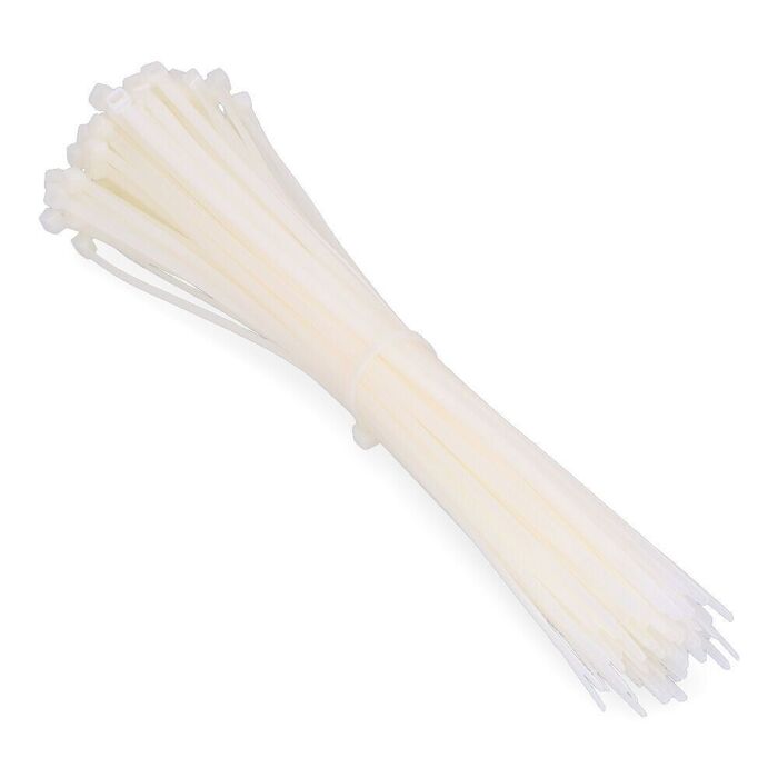 Abraçadeiras de nylon bn 7,6x350mm natural 100un. fischer