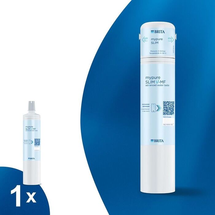 Sistema de filtragem de água para torneira mypure slim v-mf filtro para água 1053236 brita